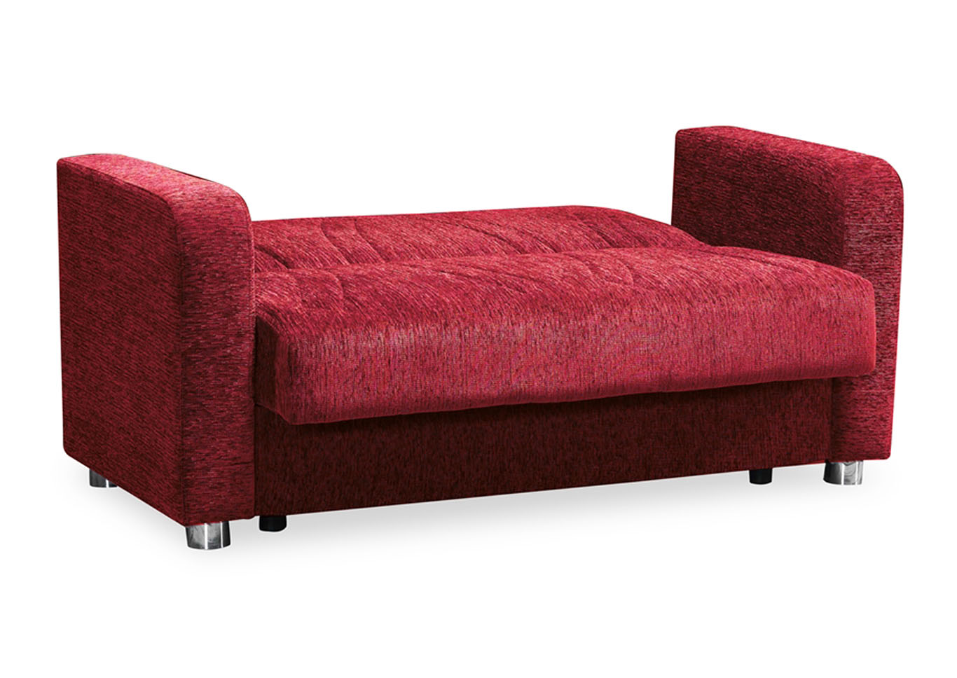 Elegance Red Chenille Love Seat,Ottomanson (Previously Casamode)